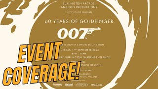 GOLDFINGER London Celebration amp The 007 Launch Party  Full Event Coverage [upl. by Anisirhc]