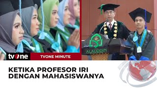 Ternyata ini Alasan Rektor UIN Alauddin Iri dengan Mahasiswanya  tvOne Minute [upl. by Amathist]