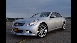 2013 Infiniti G37x AWD Review Incredible Value for Money [upl. by Atinyl]