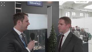 Thorsten Proettel im Experteninterview  Edelmetallmesse München [upl. by Eugilegna]