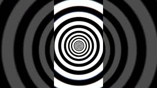 Monochrome Hypnosis A Mesmerizing Black and White Illusion illustration trippy shorts [upl. by Erena61]