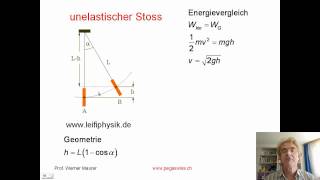 Ballistisches Pendel [upl. by Reteid]