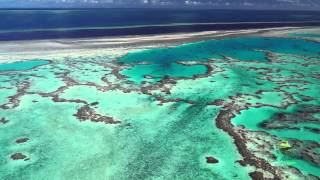 Whitsundays Reef amp Island scenic flight [upl. by Enilecram]