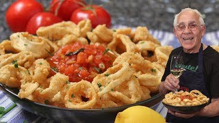 Fried Calamari Recipe [upl. by Chui]