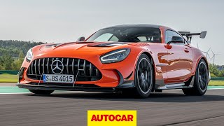 MercedesAMG GT Black Series review  AMGs most powerful car tested  Autocar [upl. by Gnoud]