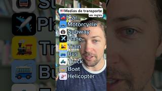 MEDIOS DE TRANSPORTE EN INGLÉS VOCABULARIO BÁSICO [upl. by Troth153]