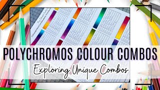 POLYCHROMOS Colour Combinations Exploring Unique Colour Combos adultcoloring [upl. by Reppep]