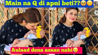 Main na q di apni beti kisi ko🥺 Goodbye zoya🫂 Sab sa muskil faisla tha ye🥺 [upl. by Sass]