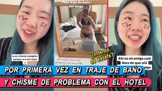 Por primera vez en traje de baño en 🌴Cancún🌊 y problema con el hotel chinguamiga [upl. by Seltzer]