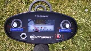 Bounty Hunter Tracker IV Metal Detector How To Operate and Instructional Video [upl. by Analart628]