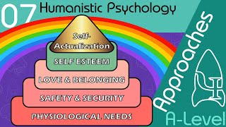 Humanistic Psychology  Approaches ALevel Psychology [upl. by Tati]