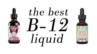 Secret 12™ amp VeganSafe™  Best vitamin B12 liquid sublingual supplement for B12 deficiency [upl. by Soiritos68]