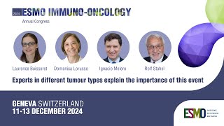 ESMO ImmunoOncology 2024 Experts in different tumour types explain the importance of this congress [upl. by Austin]