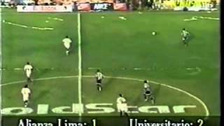 ALIANZA LIMA 6  Universitario 3 20051995 Campeonato Descentralizado 0307 [upl. by Butcher]