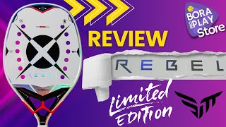 REVIEW RAQUETE BEACH TENNIS  HEROES REBEL EDIÇÃO LIMITADA [upl. by Ynneh]