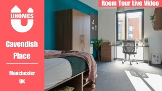 The Cozy Student Accommodation In Manchester  Cavendish Place Room Tour [upl. by Esihcoc]