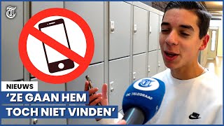 Leerling betrapt na mobielverbod Ik app op de wc [upl. by Johathan6]