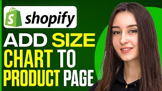 How To Add Size Charts To Your Shopify Product Page [upl. by Meyers]