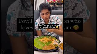 Some one chicken biryani 🤣 diet pavangal chickenbiryani diet someone shorts [upl. by Ralleigh526]