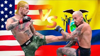 Ecuador MUY pendiente de CHITO VERA VS OMALLEY 2 para ser CAMPEONA en UFC 299 [upl. by Nahtanhoj]