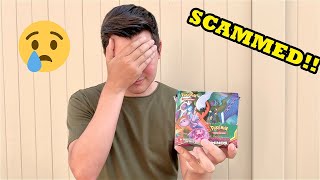 SCAMMED Fake Unified Minds Booster Box Opening [upl. by Asel]