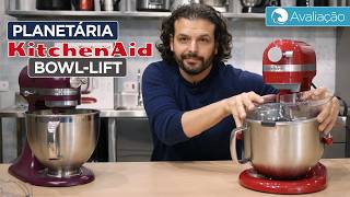 Avaliação da BATEDEIRA PLANETÁRIA KitchenAid BowlLift 66L  Harpyja [upl. by Negris]