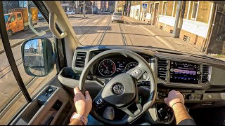 2023 Volkswagen Crafter 4MOTION 177HP 0100 POV Test Drive 1525 Joe Black [upl. by Idnod]