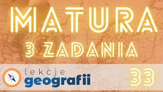 Matura z geografii  3 zadania cz 33 [upl. by Justicz]