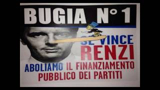 Tutte le bugie di Renzi [upl. by Eilzel114]