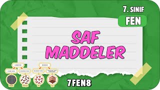 Saf Maddeler 📗 tonguçCUP 2Sezon  7FEN8 2024 [upl. by Okimik]