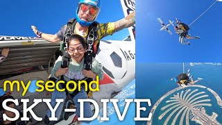 My Second SkyDive  Ahaana Krishna  SkyDive Dubai [upl. by Saville]