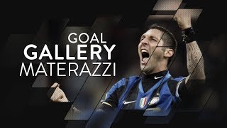 MARCO MATERAZZI  All of his 20 Inter goals 🇮🇹️🖤💙 [upl. by Anairdna]