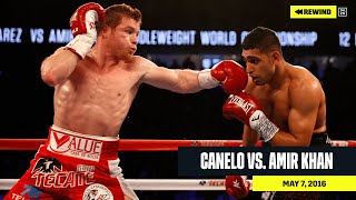 FULL FIGHT  Canelo Alvarez vs Amir Khan DAZN REWIND [upl. by Amethist]