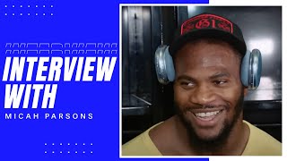 Micah Parsons Postgame Week 1 DALvsCLE  Dallas Cowboys 2024 [upl. by Nakhsa]