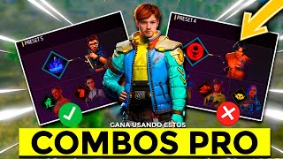 LOS MEJORES COMBOS DE HABILIDADES PARA CLASIFICATORIA FREE FIRE🔥  Sube a heroico y maestro rápido [upl. by Xuaegram]