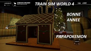 TRAIN SIM WORLD 4 083 HOLIDAY scén il faut sauver le petit déjeuner  le petit lutin est une ordure [upl. by Nivlen]