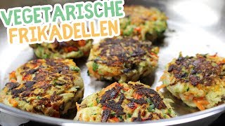 LowCarb Vegetarische Frikadellen  Essen ohne Kohlenhydrate [upl. by Nowed]