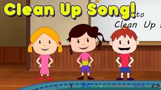 Clean Up Song for Children  by ELF Learning [upl. by Chlo]