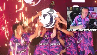 FNS Reacts To PRX Lifting The Trophy after Beating GENG In VCT Grand Finals [upl. by Alyel]