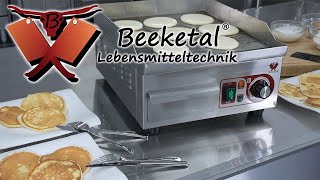 Beeketal Gastro Grillplatte Grill Bratplatte Bräter Griddleplatte Griddle  BHGP1 [upl. by Devine]