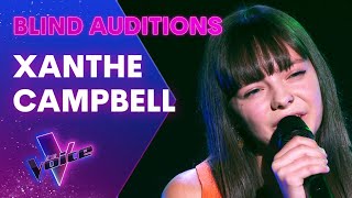 Xanthe Campbell Sings Billie Eilish  The Blind Auditions  The Voice Australia [upl. by Rosa]