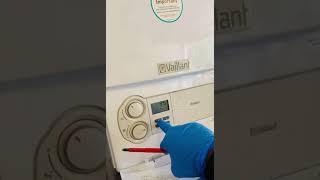 F62 fault code repair on Vaillant [upl. by Ediva]