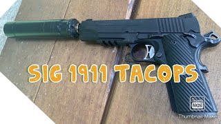 SIG 1911 TACOPS  1911 Suppressed [upl. by Sutphin]