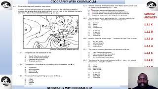 GEOGRAPHY PAPER 1 CORRECTIONS PREPARATORY EXAM GAUTENG PROVINCE 2023 [upl. by Marietta641]