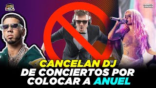 CANCELAN DJ EN CONCIERTO DE KAROL G POR COLOCAR CANCIÓN DE ANUEL AA [upl. by Jeroma56]