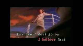 Titanic  Celine Dion  My Heart will Go On Karaoke Lyricswmv [upl. by Nahsar]