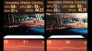 GTX280 SLI vs 9800GX2 Quad SLi Vantage Maxishine Review [upl. by Rednav]