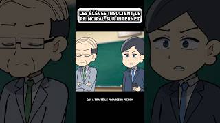 LES PROFS SE FONT INSULTER SUR INTERNET 😱 humour animation [upl. by Mischa741]