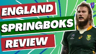 England v Springboks SemiFinal Review  Rugby World Cup 2023 [upl. by Curt]