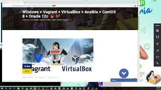 Windows  Vagrant  VirtualBox  Ansible  CentOS 8  Oracle 12c [upl. by Eniladam]